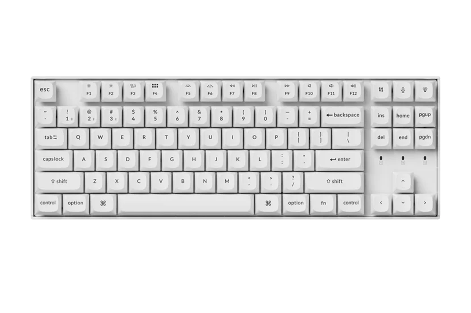 Keychron K8 Pro Hotswap RGB Tastatur mit kabellosem Aluminiumrahmen