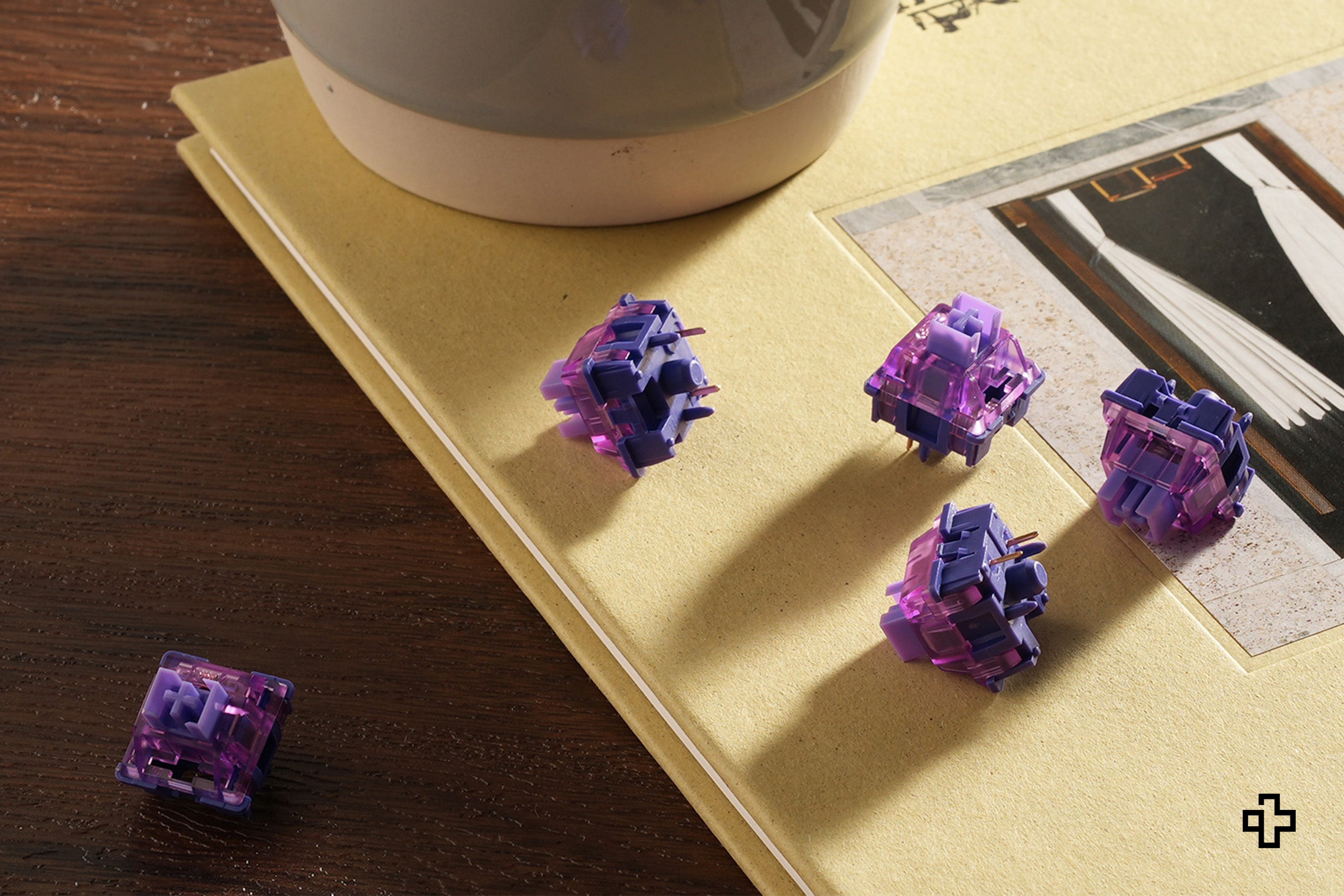 45 Stück Akko Lavender Purple Pro Switchuri