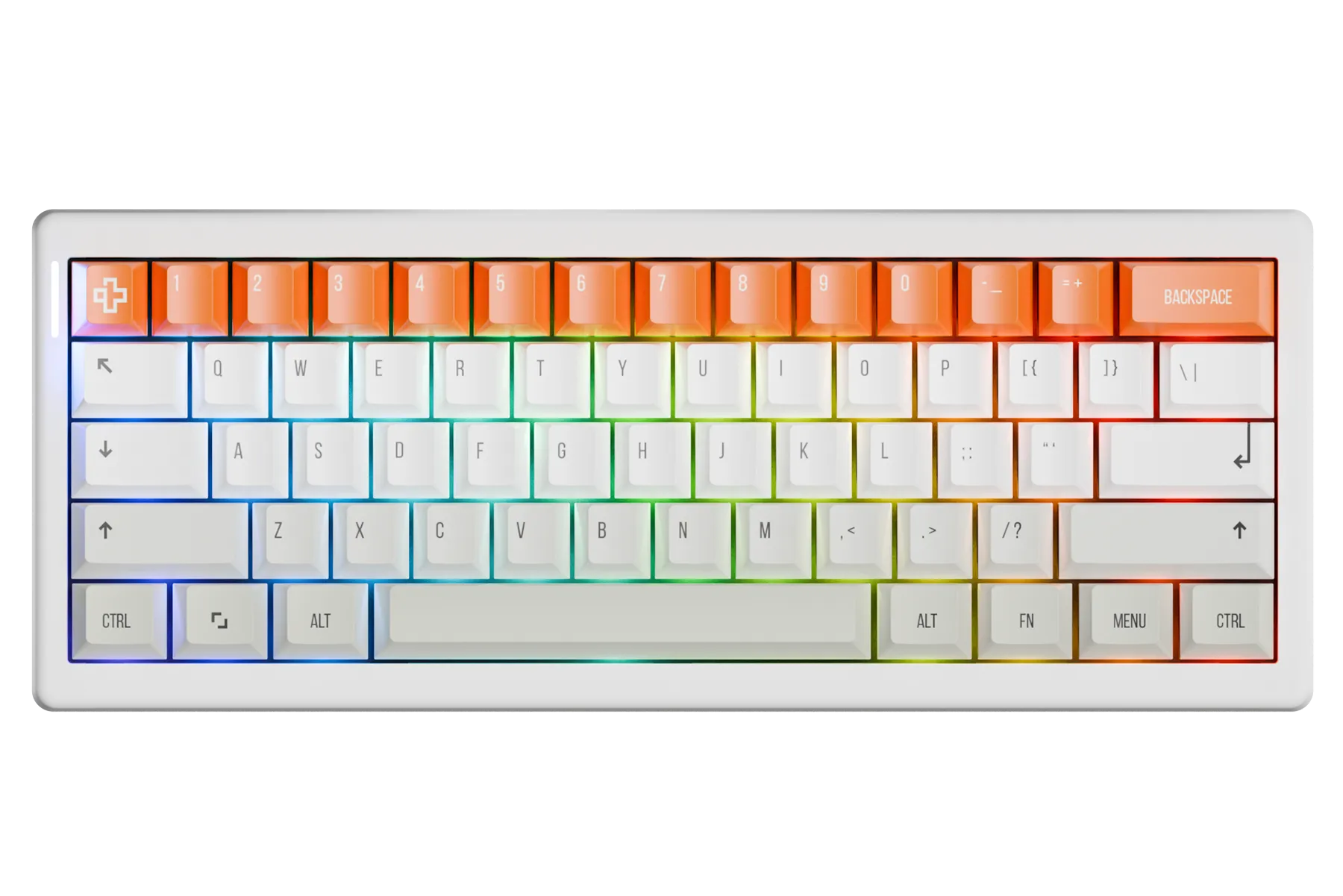 QwertyKey61 PRO Alba Hotswap RGB QMK/VIA Dichtungsmontierte Tastatur für mechanisches Gaming