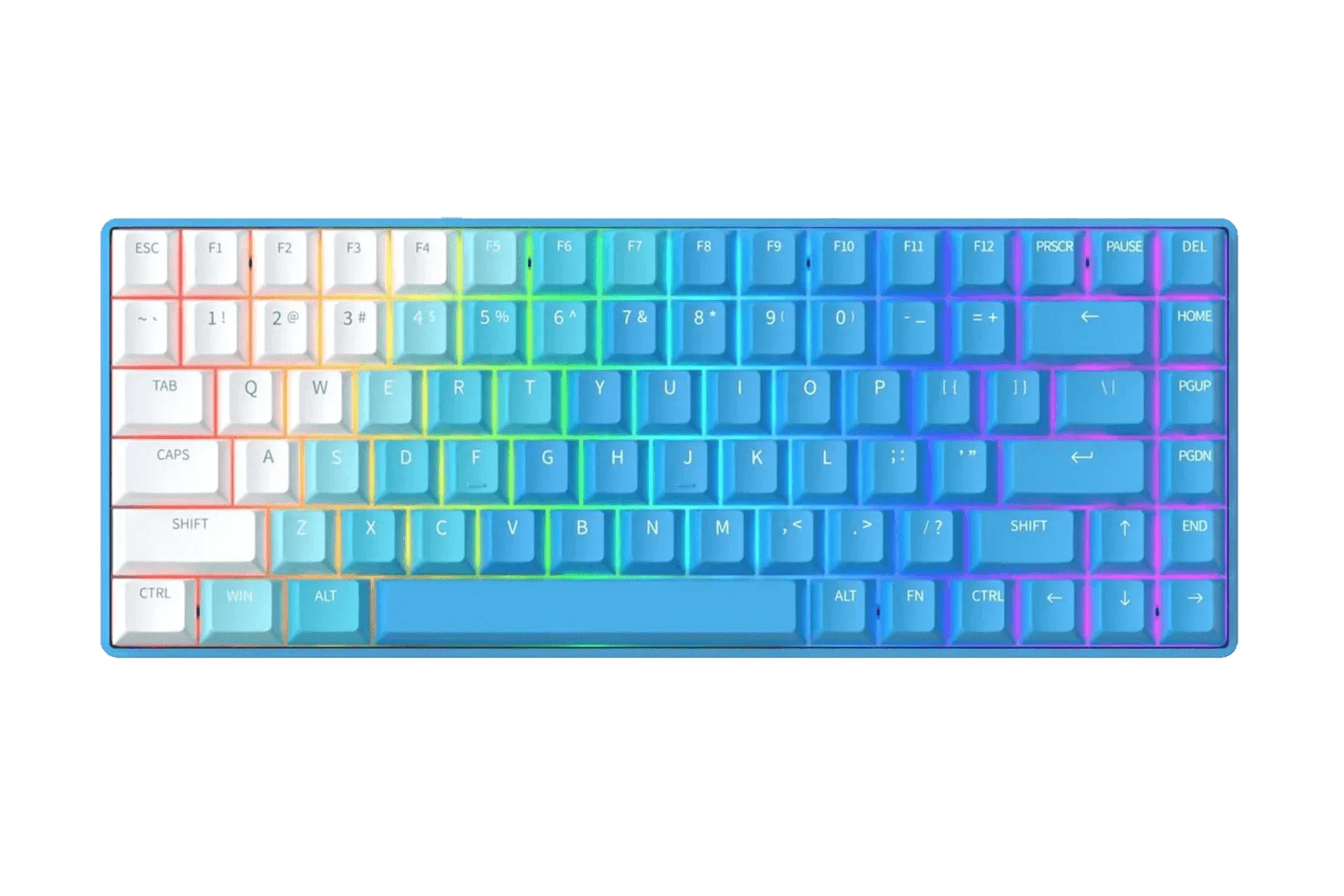 Dareu A84 Blue Ice Hotswap RGB Mechanische Tastatur