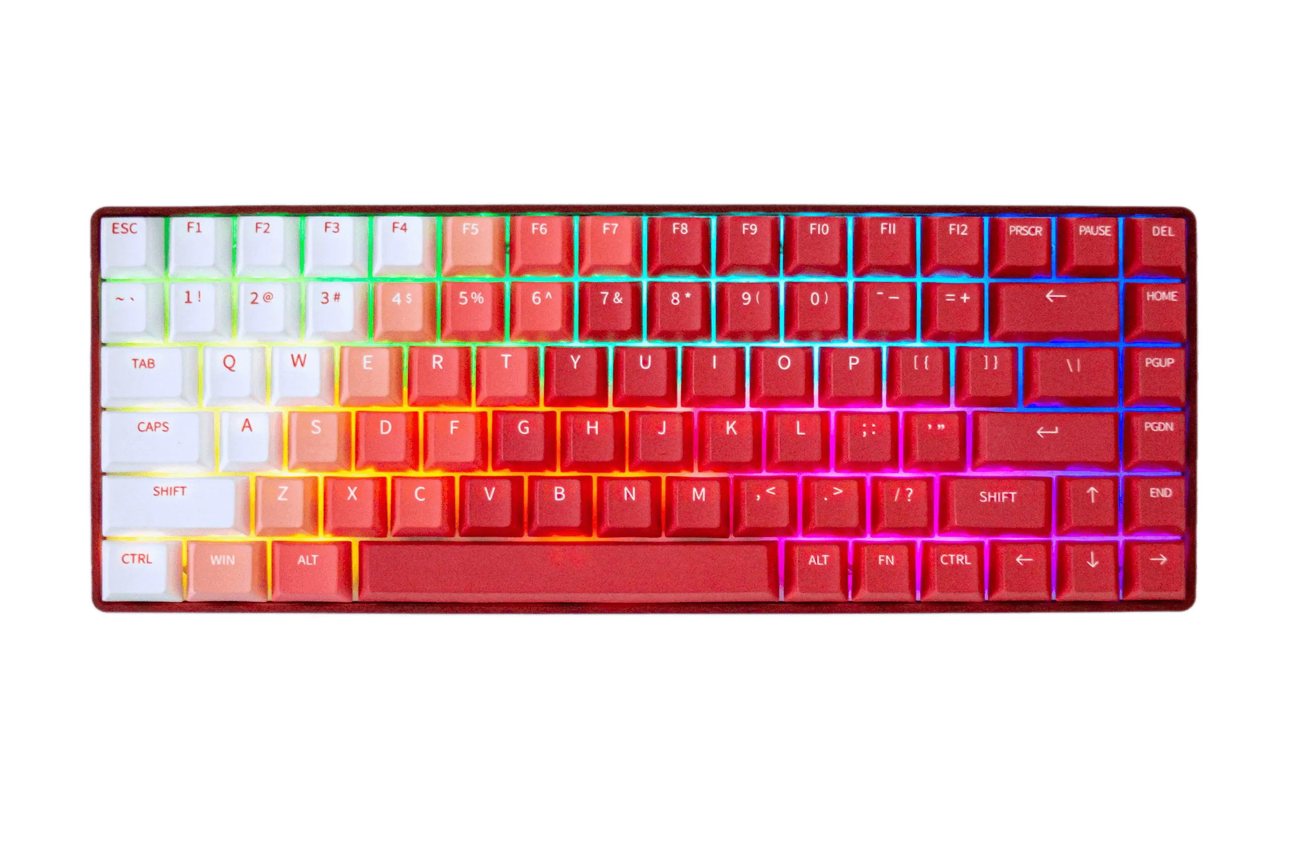 Dareu A84 Flame Red Hotswap RGB Mechanische Tastatur