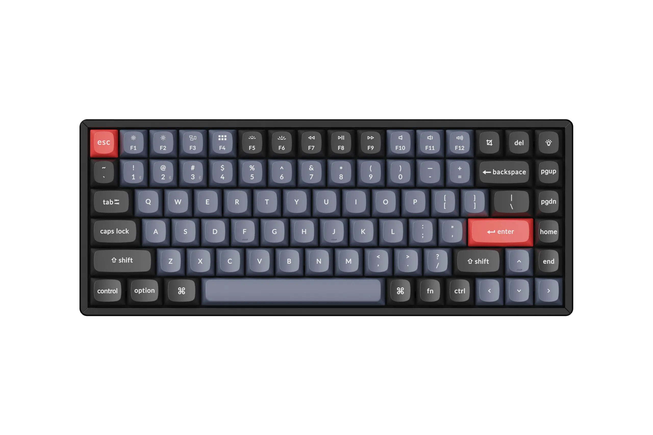 Keychron K2 Pro Hotswap RGB mechanische Tastatur, kabellos
