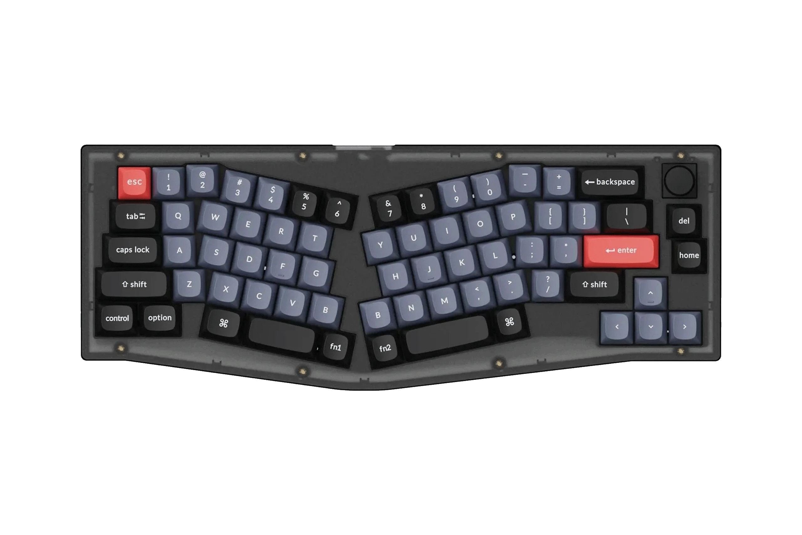 Keychron V8 Hotswap RGB-Knopf, Alice-Layout, mechanische Tastatur