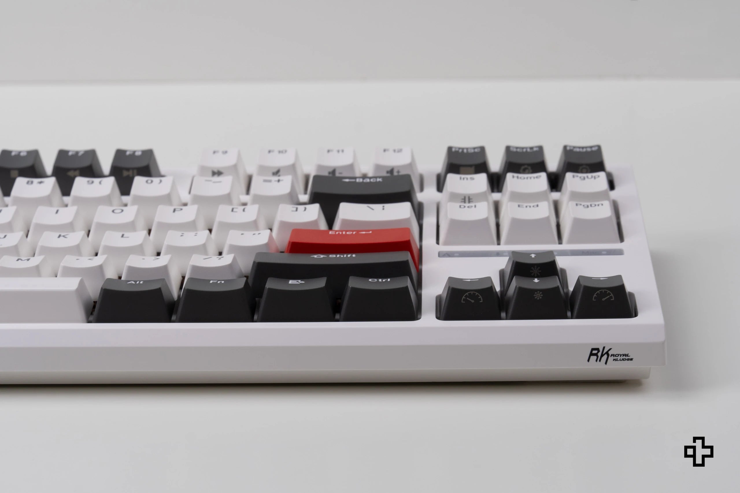 Royal Kludge R87 Weiße Hotswap-RGB-Mechanische Gaming-Tastatur