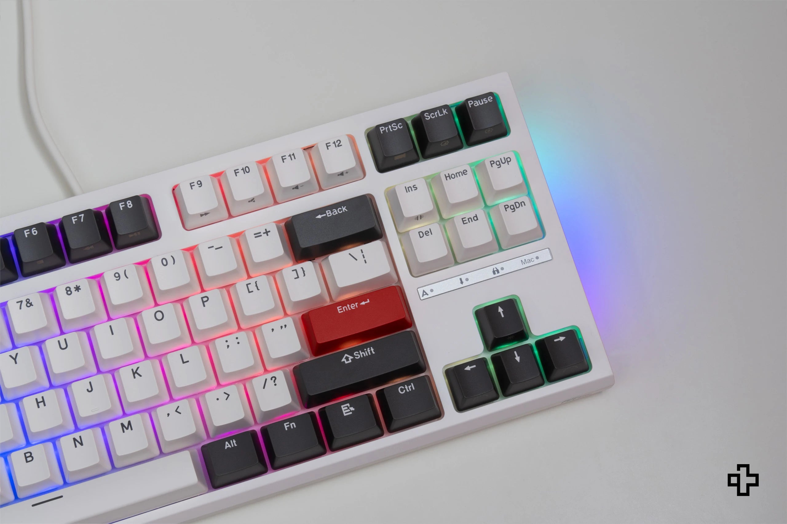 Royal Kludge R87 White Hotswap RGB Mechanical Gaming Keyboard
